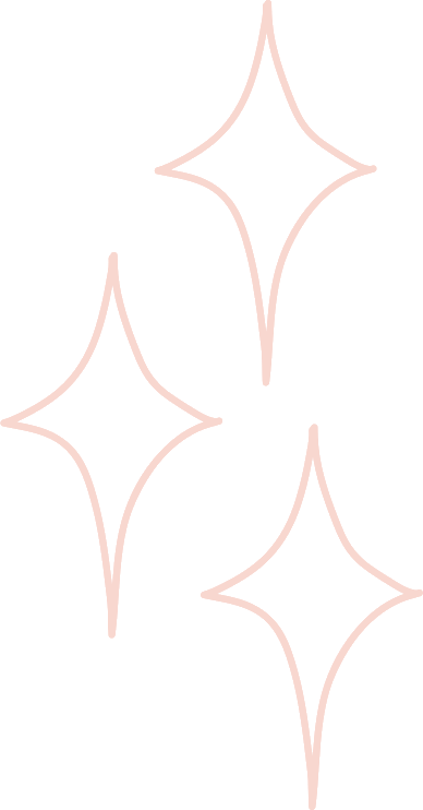 Des étoile de rose clair